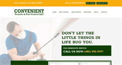 Desktop Screenshot of convenienttermite.com